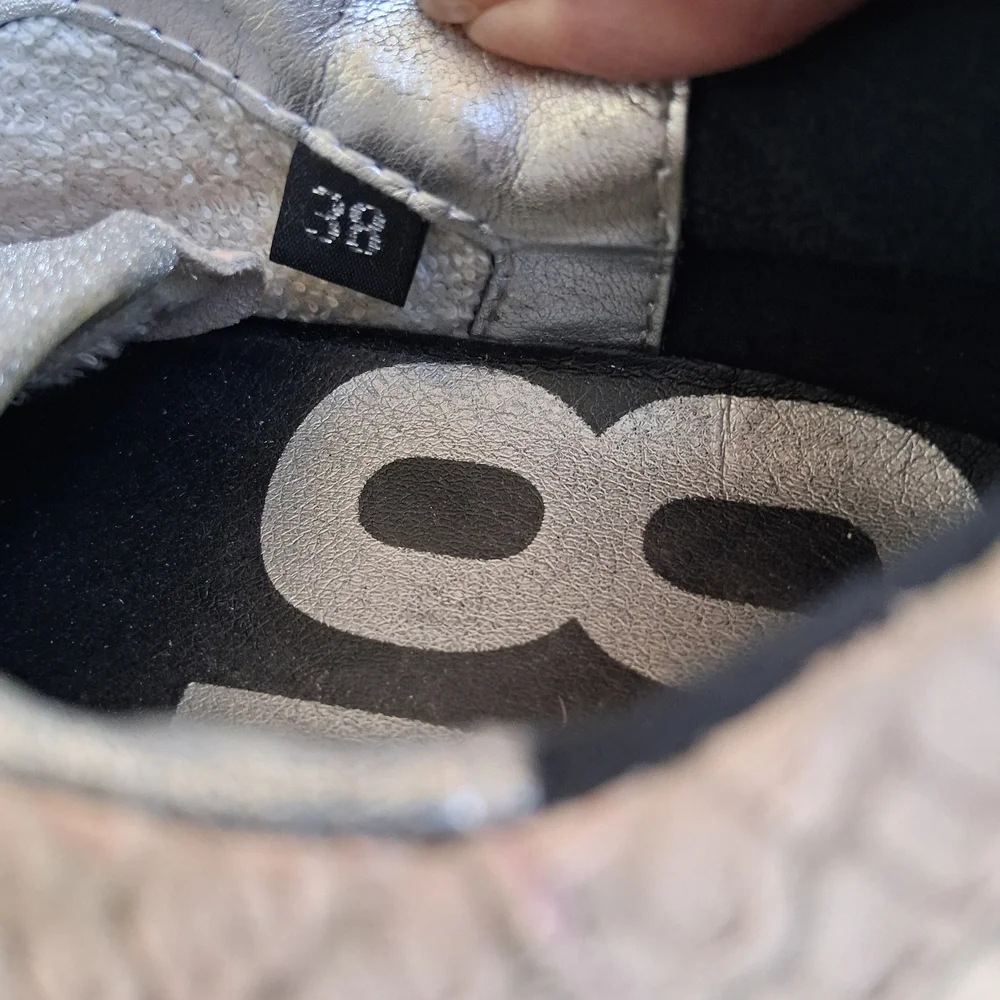 🪱 P448 John Prince Pink Python Snake Print Low Top Sneakers Sz.38/7.5 - Picture 13 of 16